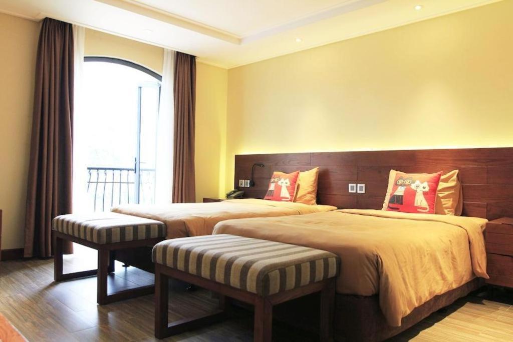 Thang Loi Tam Dao Hotel Exteriör bild