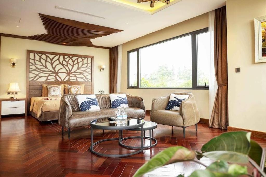 Thang Loi Tam Dao Hotel Exteriör bild